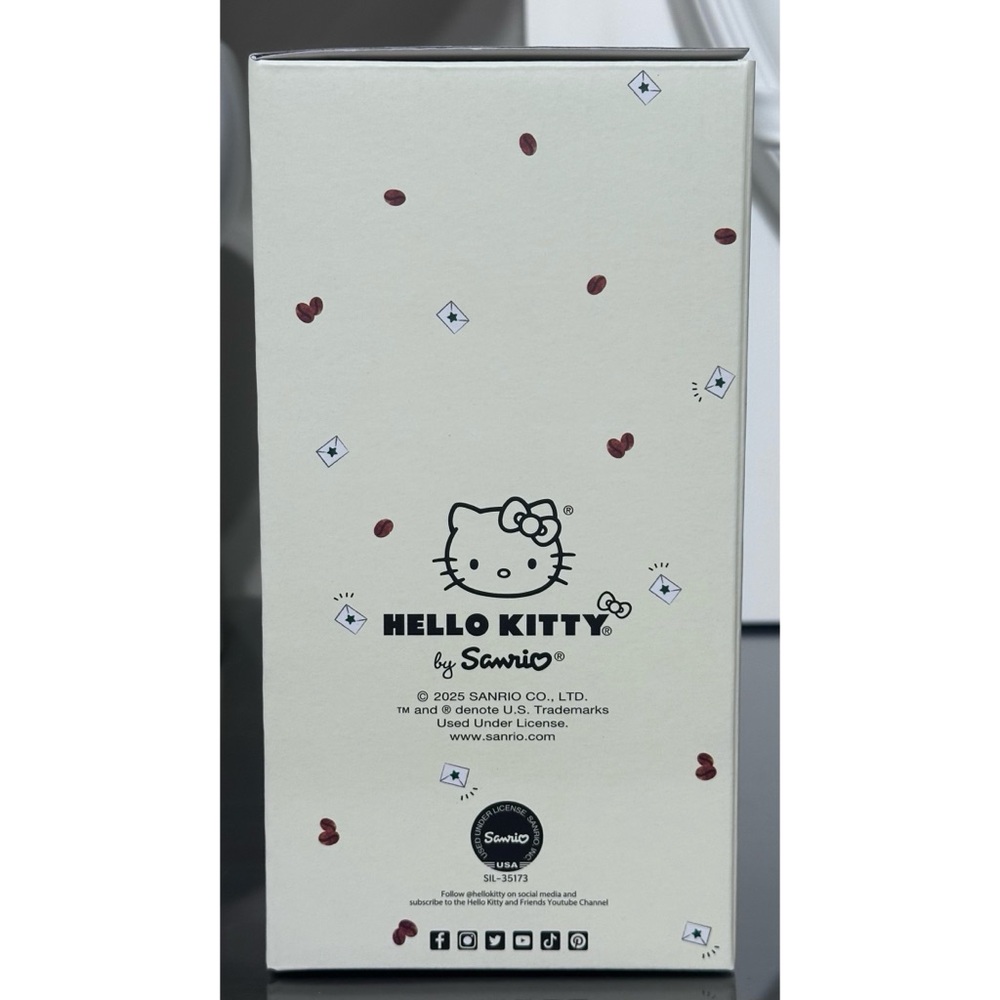 Starbucks x Hello Kitty LIMITED EDITION Barista Boxed Plush Doll 2025 - Picture 4 of 6